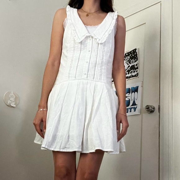 Zara White Midi Dress - Picture 8 of 8